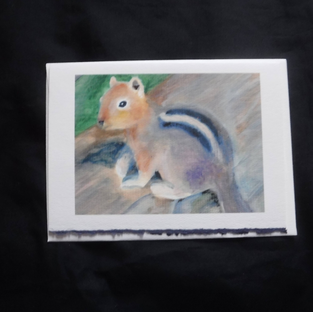 Greeting Card: Chipmunk
